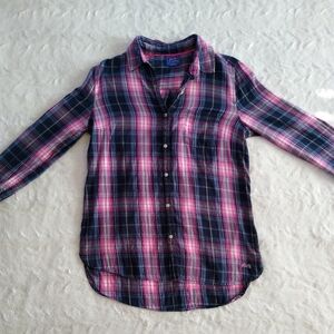 Le Tigre Plaid Button Down Shirt
